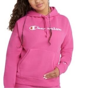 Pink champion hoodie!